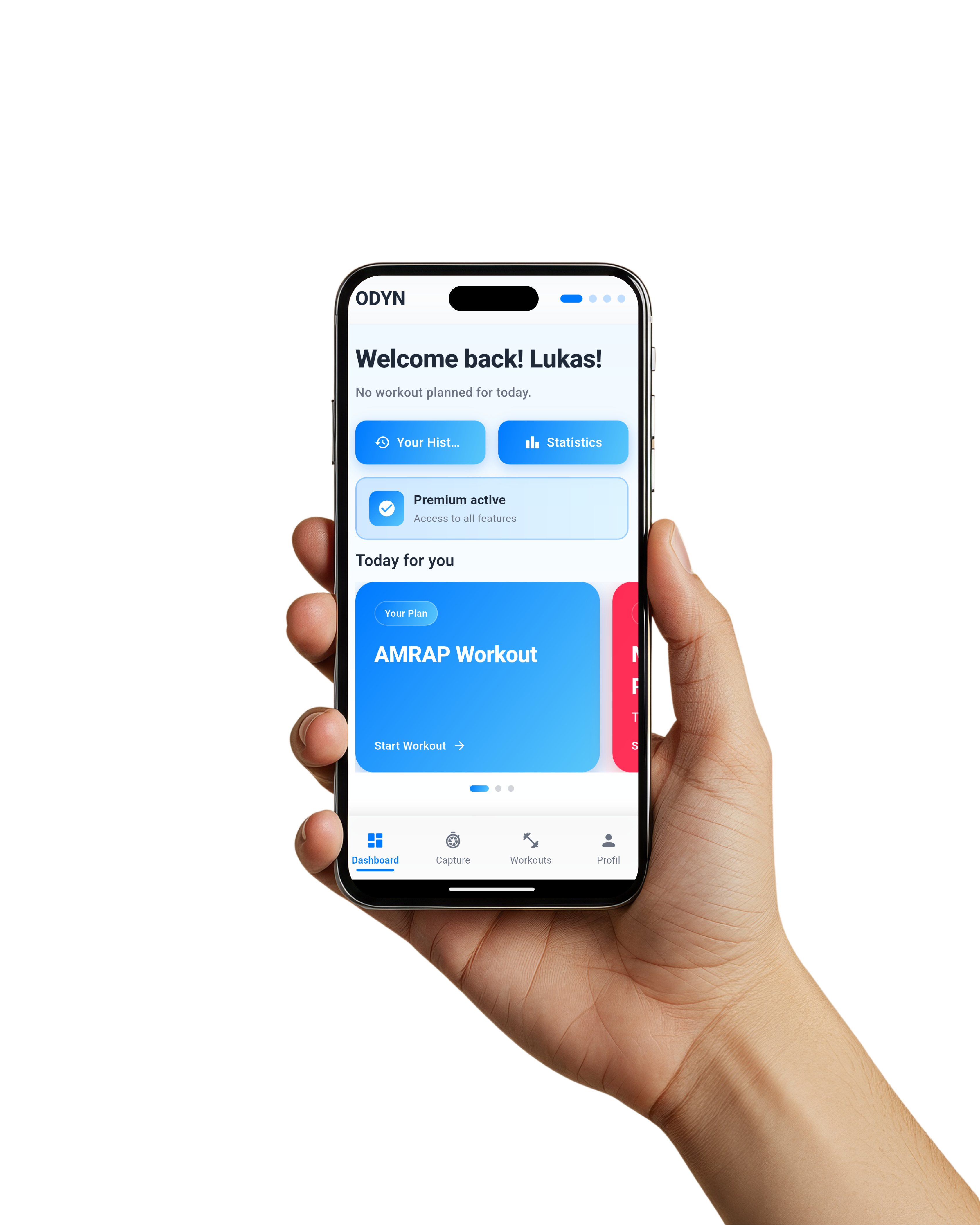 Odyn app preview